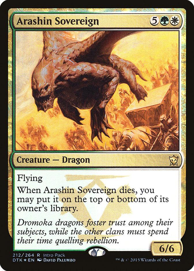 Arashin Sovereign (Intro Pack) [Dragons of Tarkir Promos] - Rocket TCG