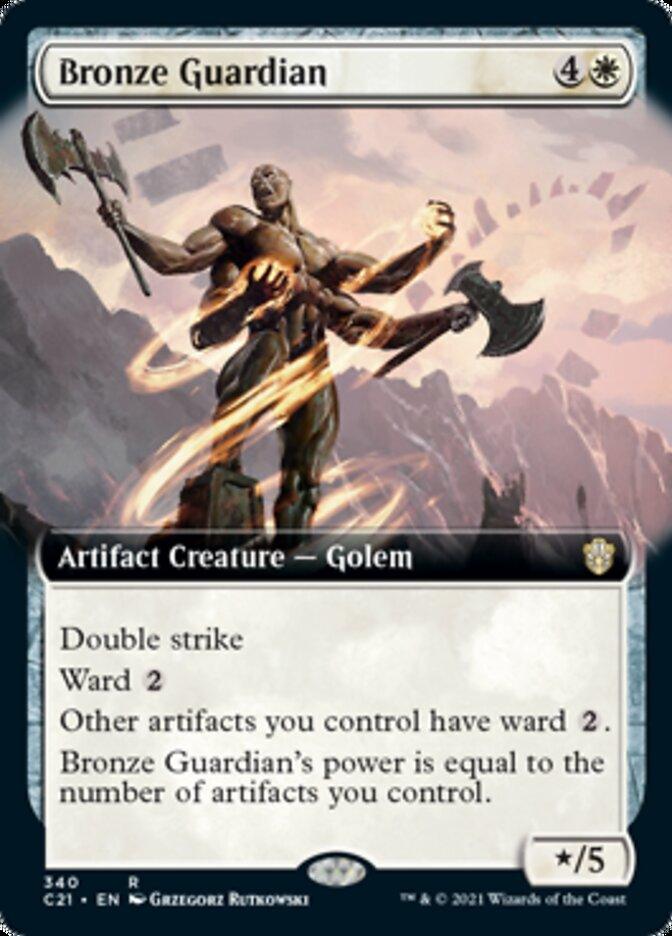 Bronze Guardian (Extended Art) [Commander 2021] - Rocket TCG