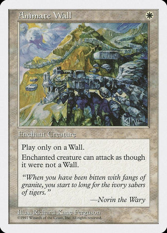 Animate Wall [Fifth Edition] - Rocket TCG