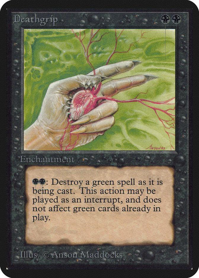 Deathgrip [Alpha Edition] - Rocket TCG