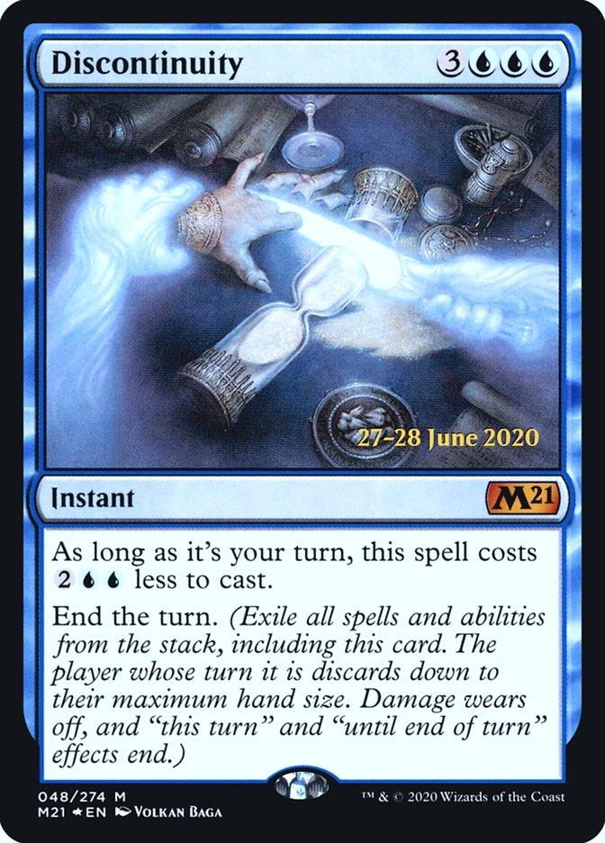 Discontinuity [Core Set 2021 Prerelease Promos] - Rocket TCG