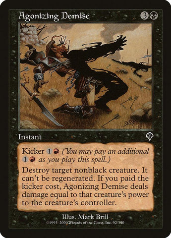 Agonizing Demise [Invasion] - Rocket TCG