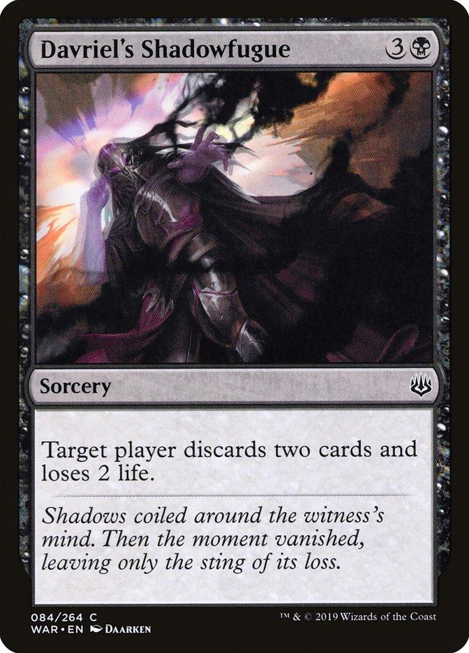 Davriel's Shadowfugue [War of the Spark] - Rocket TCG