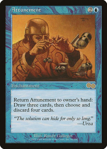 Attunement [Urza's Saga] - Rocket TCG