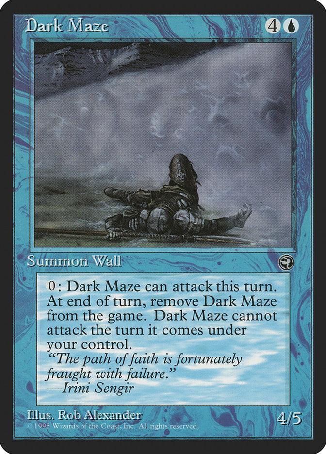 Dark Maze (Irini Sengir Flavor Text) [Homelands] - Rocket TCG