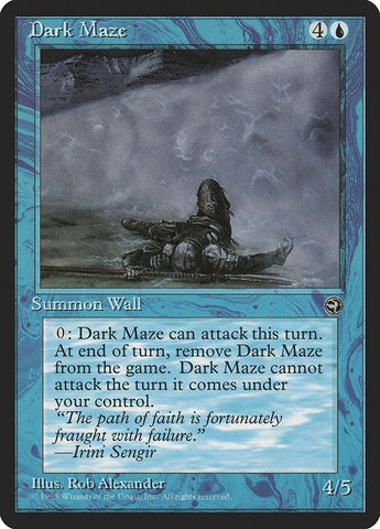 Dark Maze (Irini Sengir Flavor Text) [Homelands] - Rocket TCG