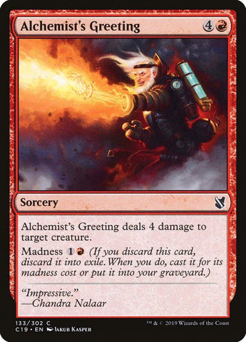 Alchemist's Greeting [Commander 2019] - Rocket TCG