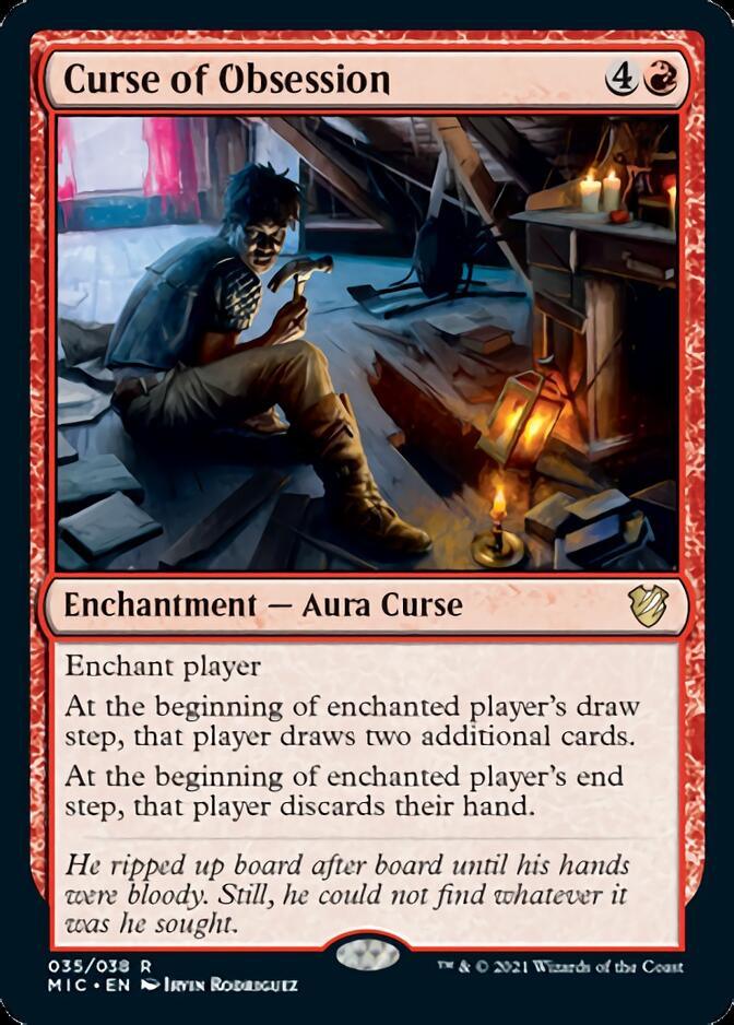 Curse of Obsession [Innistrad: Midnight Hunt Commander] - Rocket TCG