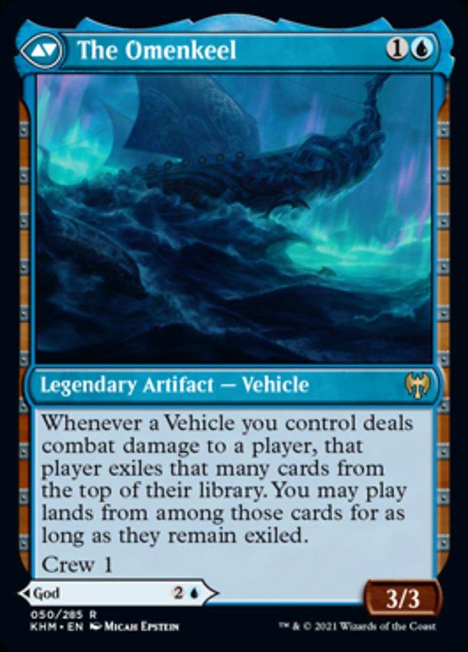 Cosima, God of the Voyage // The Omenkeel [Kaldheim] - Rocket TCG