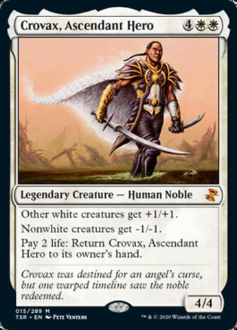 Crovax, Ascendant Hero [Time Spiral Remastered] - Rocket TCG