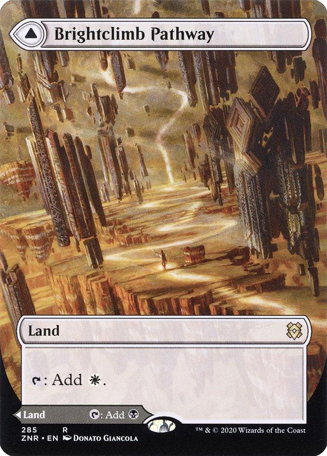 Brightclimb Pathway // Grimclimb Pathway (Borderless Alternate Art) [Zendikar Rising] - Rocket TCG