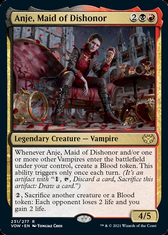Anje, Maid of Dishonor [Innistrad: Crimson Vow] - Rocket TCG