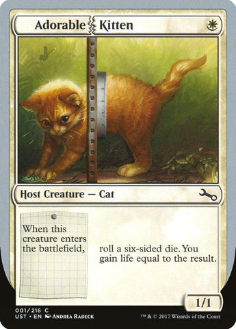 Adorable Kitten [Unstable] - Rocket TCG