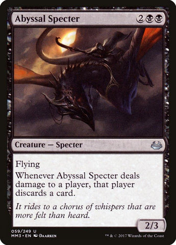 Abyssal Specter [Modern Masters 2017] - Rocket TCG
