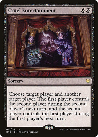 Cruel Entertainment [Commander 2016] - Rocket TCG