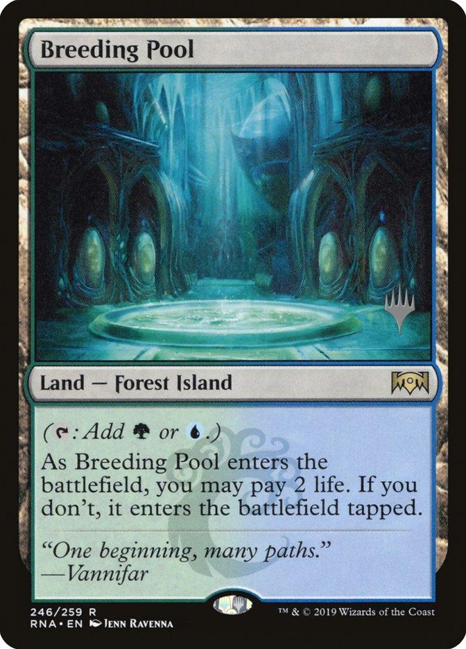 Breeding Pool (Promo Pack) [Ravnica Allegiance Promos] - Rocket TCG
