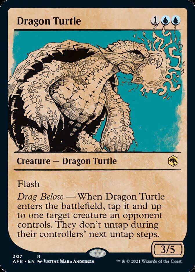 Dragon Turtle (Showcase) [Dungeons & Dragons: Adventures in the Forgotten Realms] - Rocket TCG