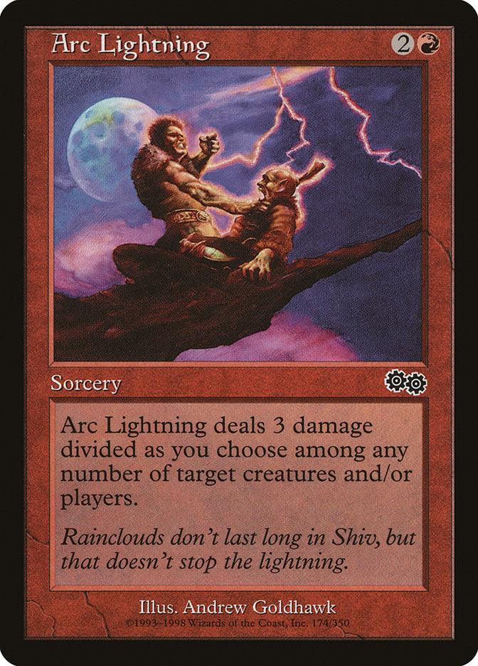 Arc Lightning [Urza's Saga] - Rocket TCG