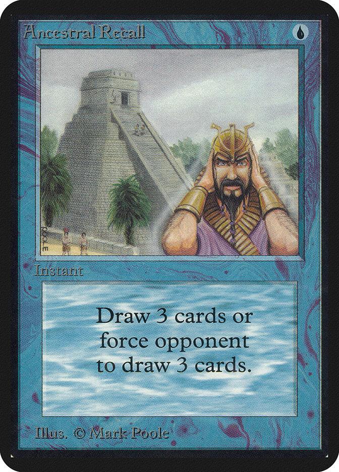 Ancestral Recall [Alpha Edition] - Rocket TCG