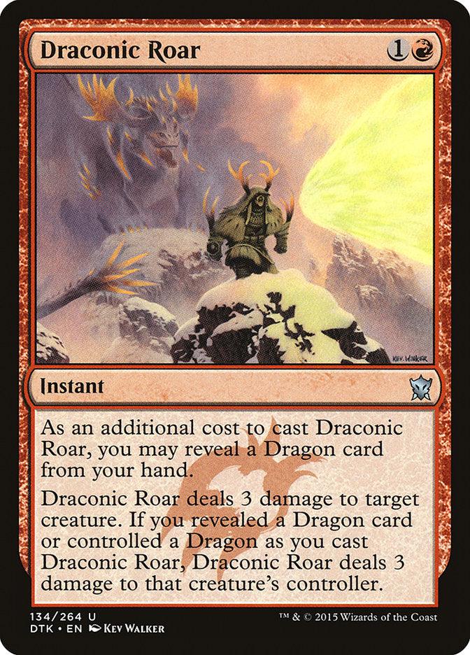 Draconic Roar [Dragons of Tarkir] - Rocket TCG
