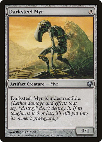 Darksteel Myr [Scars of Mirrodin] - Rocket TCG