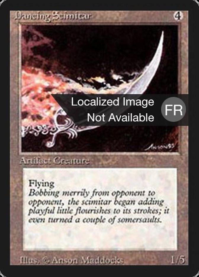 Dancing Scimitar [Foreign Black Border] - Rocket TCG