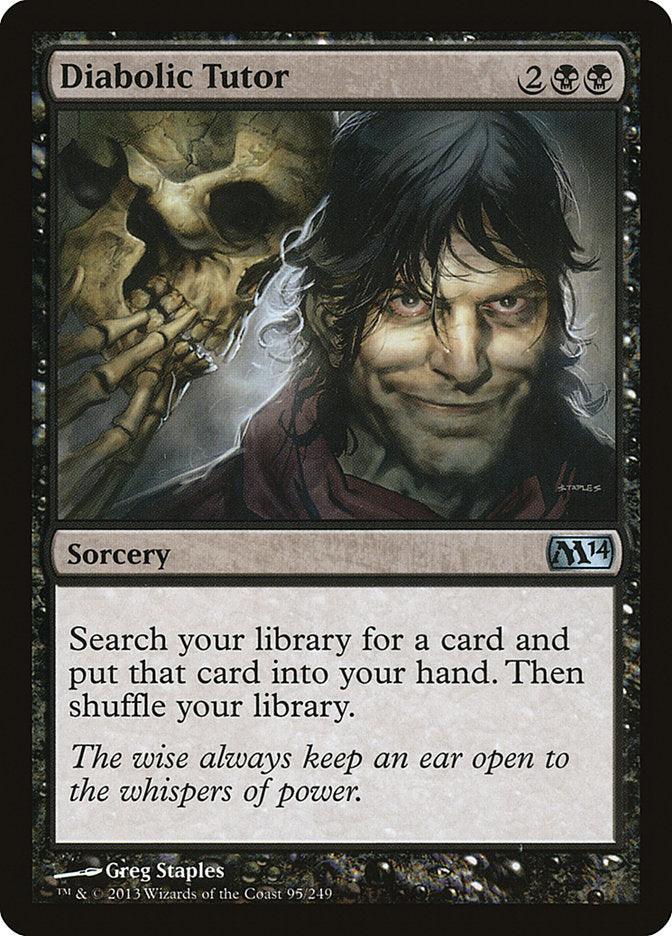 Diabolic Tutor [Magic 2014] - Rocket TCG