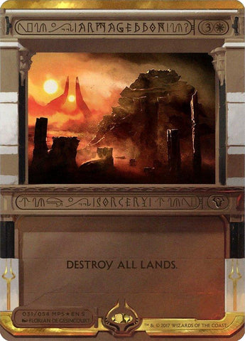 Armageddon (Invocation) [Amonkhet Invocations] - Rocket TCG