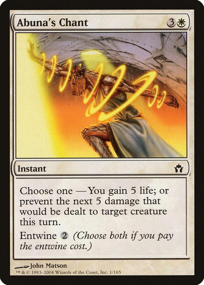 Abuna's Chant [Fifth Dawn] - Rocket TCG
