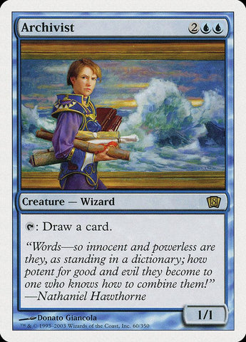 Archivist [Eighth Edition] - Rocket TCG