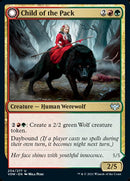 Child of the Pack // Savage Packmate [Innistrad: Crimson Vow] - Rocket TCG