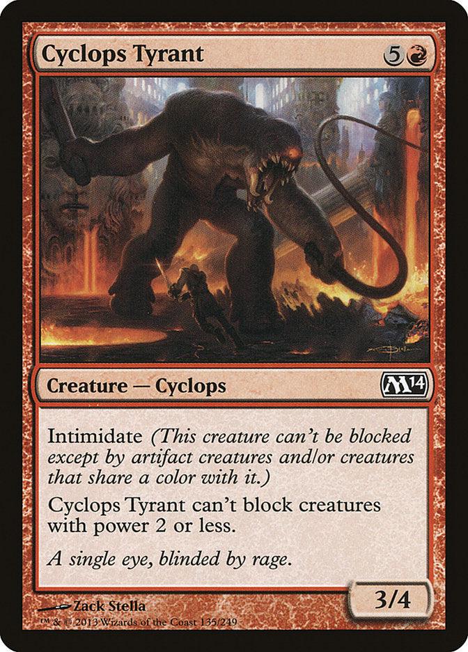 Cyclops Tyrant [Magic 2014] - Rocket TCG