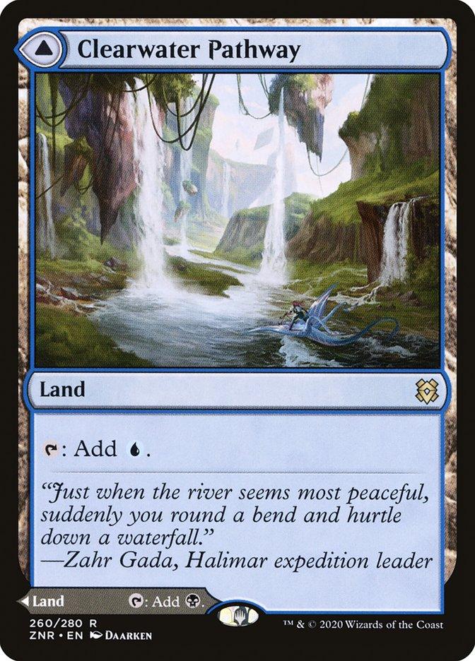 Clearwater Pathway // Murkwater Pathway [Zendikar Rising] - Rocket TCG
