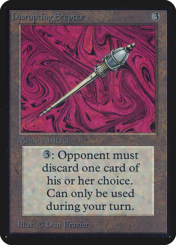 Disrupting Scepter [Alpha Edition] - Rocket TCG
