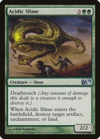 Acidic Slime [Magic 2011] - Rocket TCG