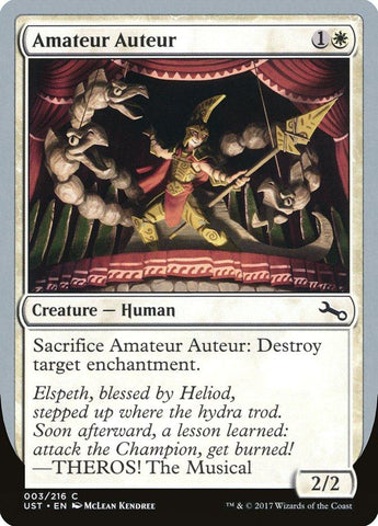 Amateur Auteur (THEROS! The Musical) [Unstable] - Rocket TCG