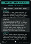 Demon's Due (Magic Minigame) [Streets of New Capenna Minigame] - Rocket TCG