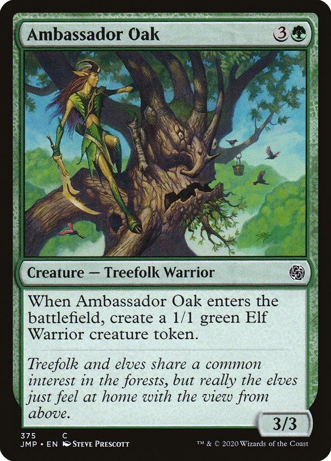 Ambassador Oak [Jumpstart] - Rocket TCG