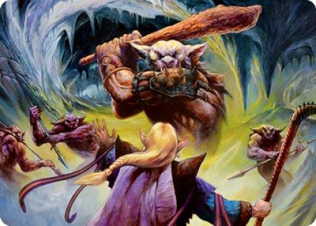 Den of the Bugbear (Dungeon Module) Art Card [Dungeons & Dragons: Adventures in the Forgotten Realms Art Series] - Rocket TCG