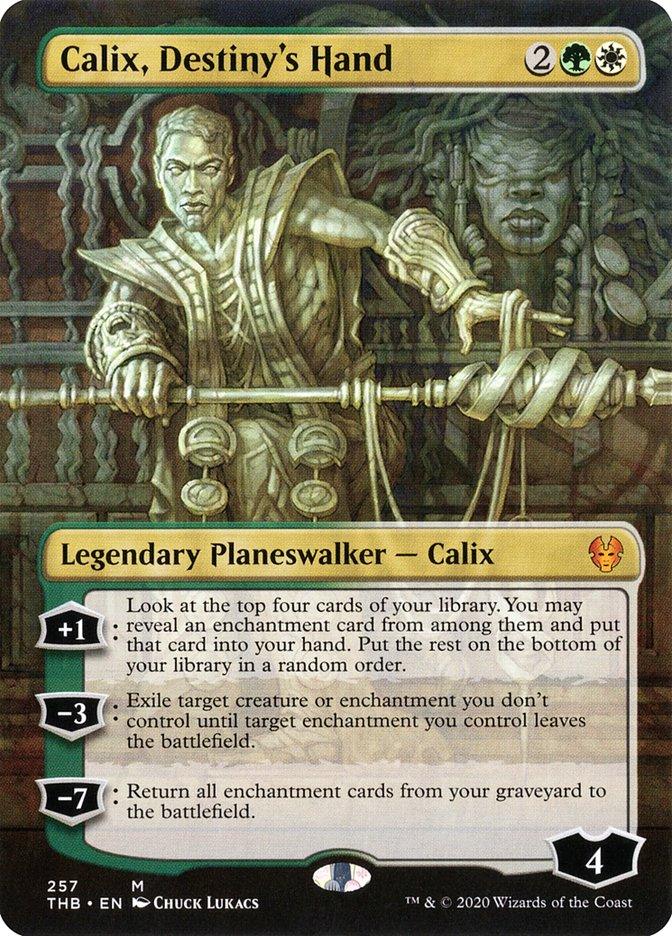 Calix, Destiny's Hand (Borderless) [Theros Beyond Death] - Rocket TCG