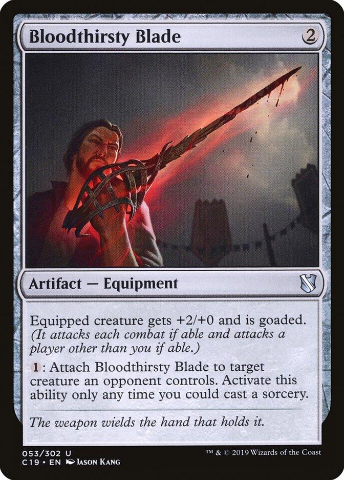 Bloodthirsty Blade [Commander 2019] - Rocket TCG