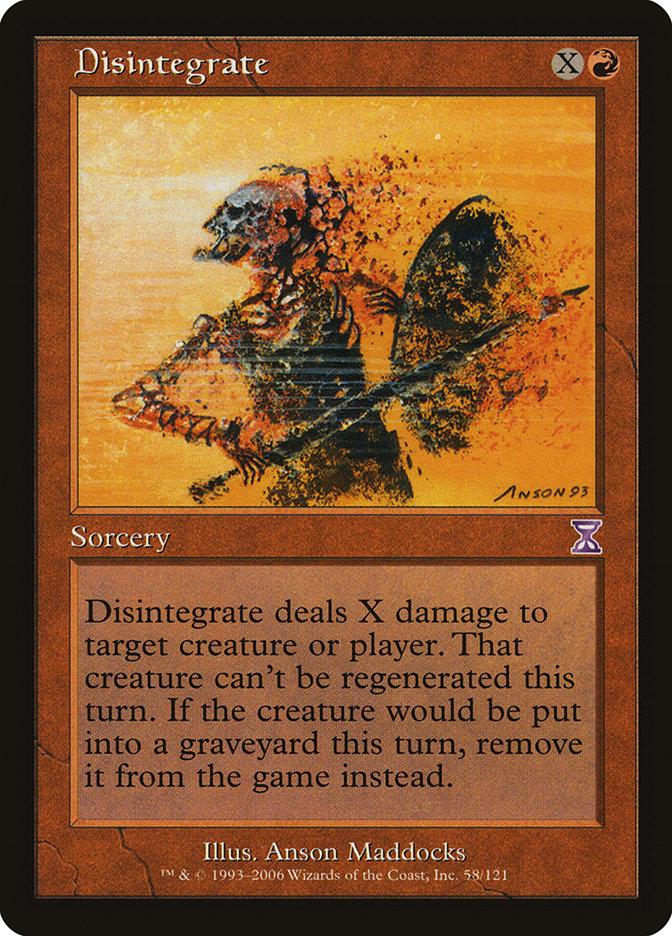 Disintegrate [Time Spiral Timeshifted] - Rocket TCG