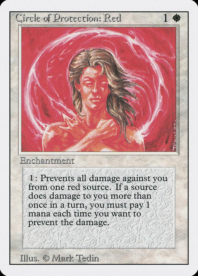 Circle of Protection: Red [Revised Edition] - Rocket TCG