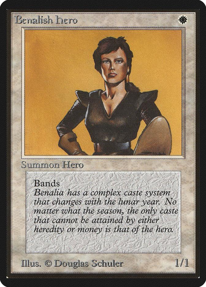 Benalish Hero [Beta Edition] - Rocket TCG