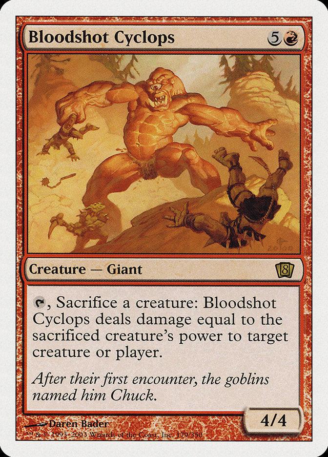 Bloodshot Cyclops [Eighth Edition] - Rocket TCG