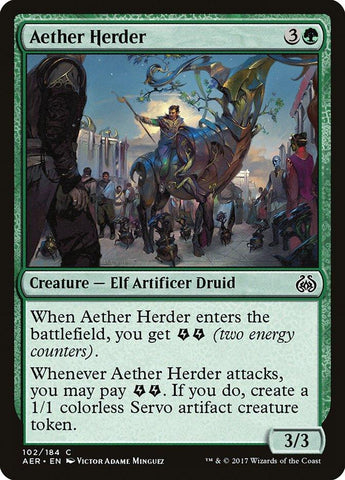 Aether Herder [Aether Revolt] - Rocket TCG