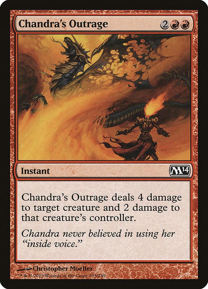 Chandra's Outrage [Magic 2014] - Rocket TCG