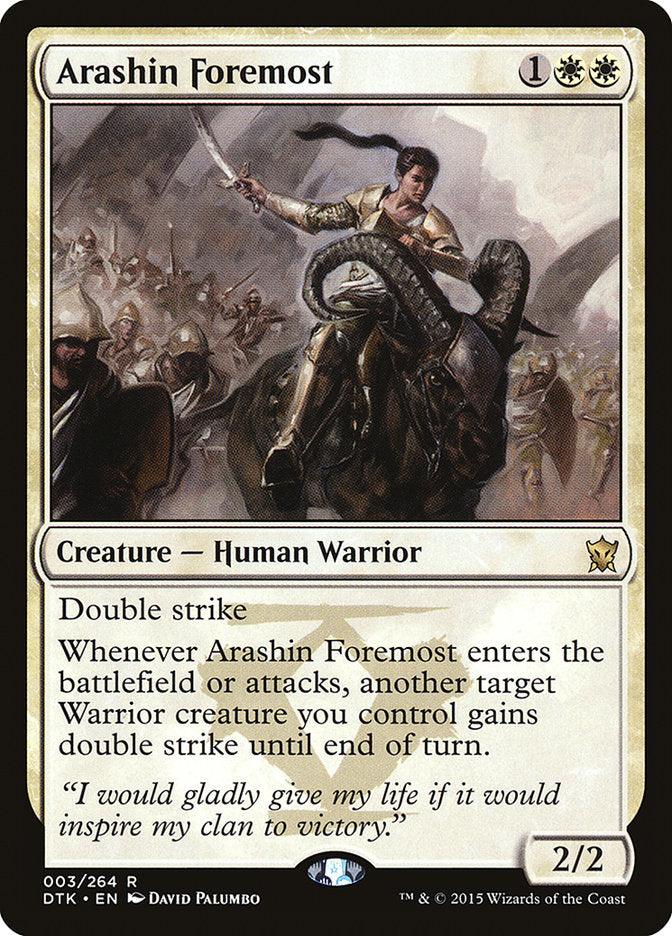 Arashin Foremost [Dragons of Tarkir] - Rocket TCG