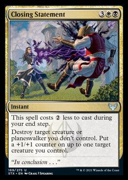 Closing Statement [Strixhaven: School of Mages] - Rocket TCG