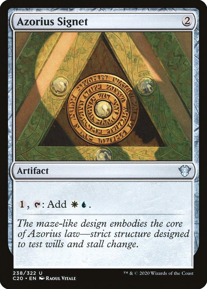 Azorius Signet [Commander 2020] - Rocket TCG